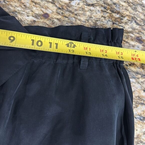 On The Road / Young Fabulous & Broke Satin Paperbag Pants Size M - Picture 9 of 11